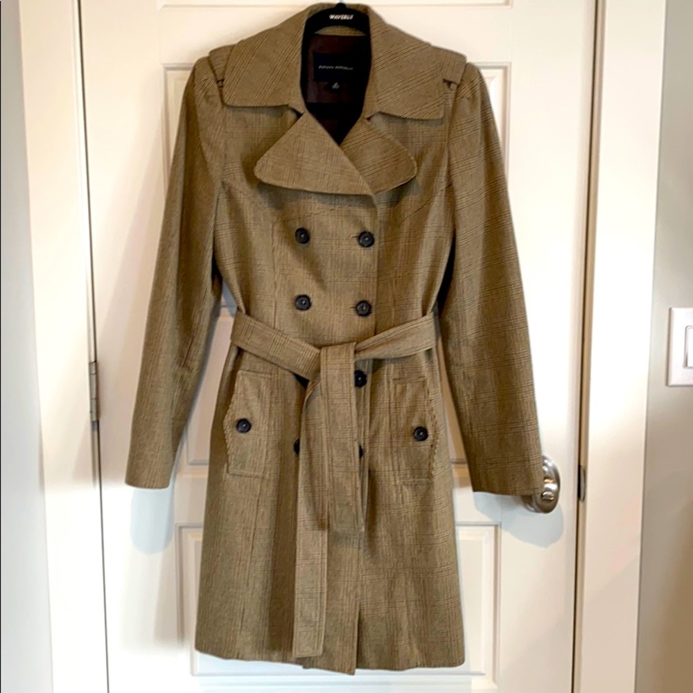 Banana Republic Mini Houndstooth Trench